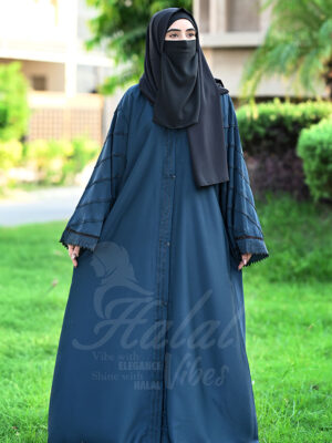 Ameerah Al Noor Abaya - Mystery Blue