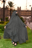 Chevron Black & White Namaz Chaddar