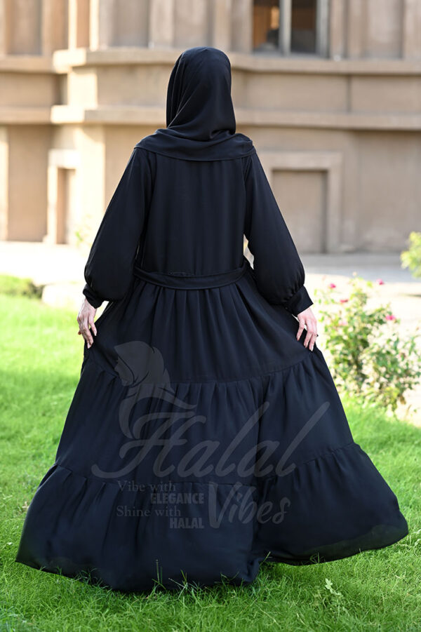 Nuraan Noir Abaya - Black