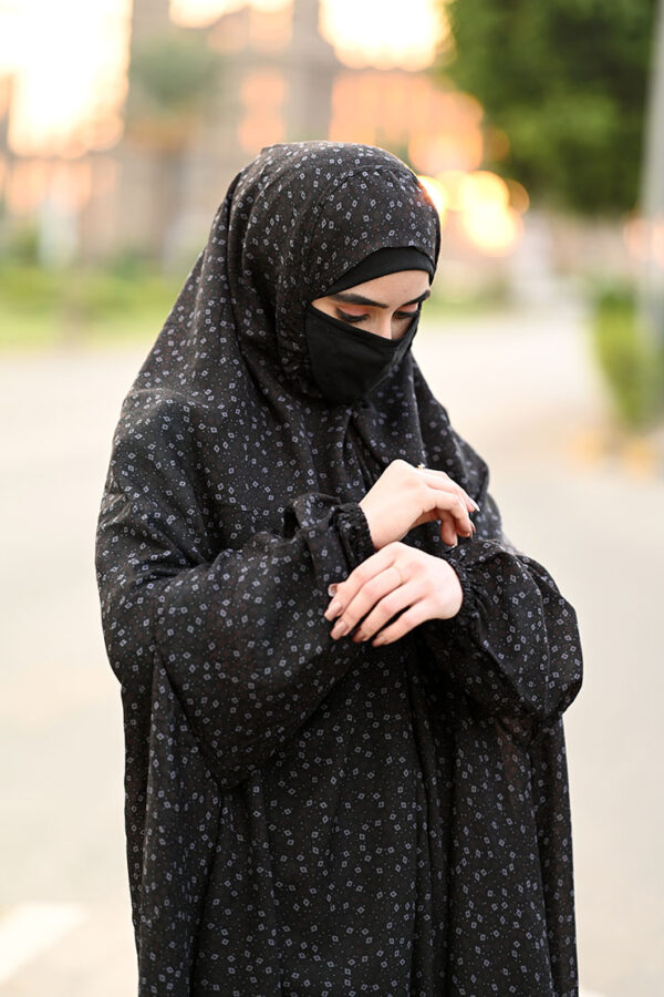 Rhombus Gray Namaz Chaddar