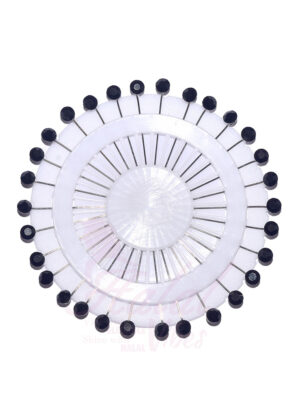 Premium Stone Pin Wheel - Black