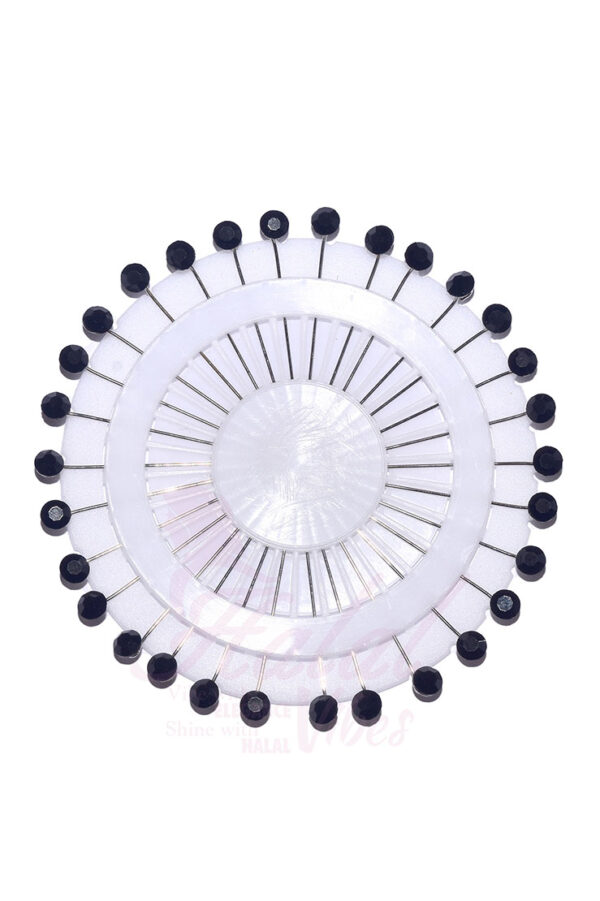 Premium Stone Pin Wheel - Black