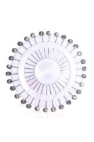 Premium Stone Pin Wheel - White