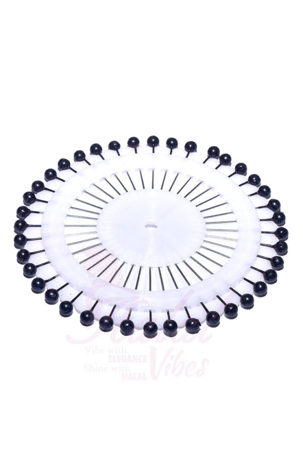 Basic Straight Pin Wheel - Black