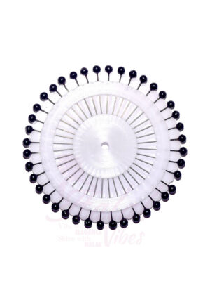 Basic Straight Pin Wheel - Black