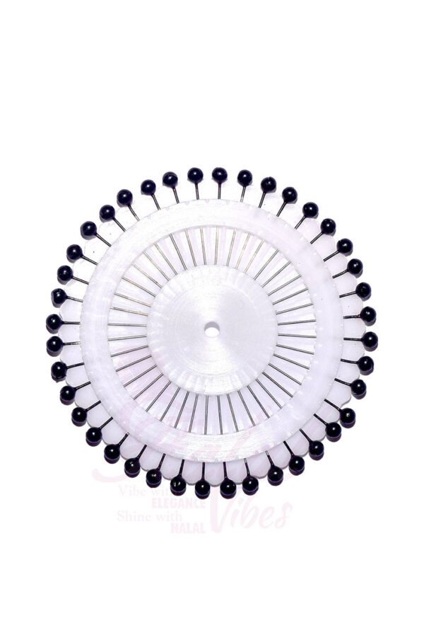 Basic Straight Pin Wheel - Black