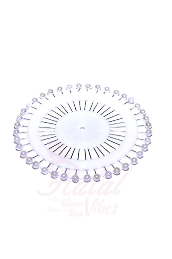 Basic Straight Pin Wheel - White
