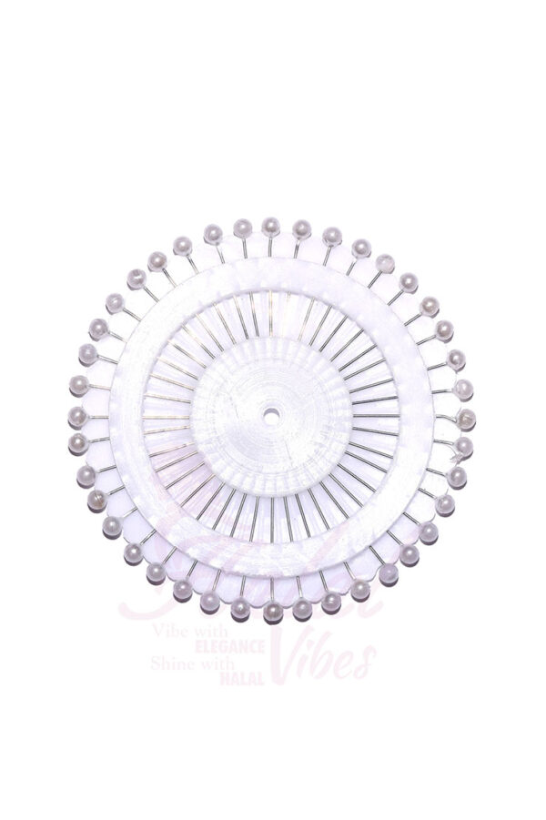 Basic Straight Pin Wheel - White