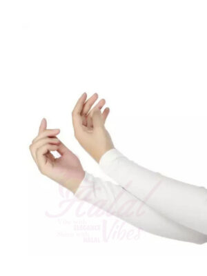 Arm Sleeves White